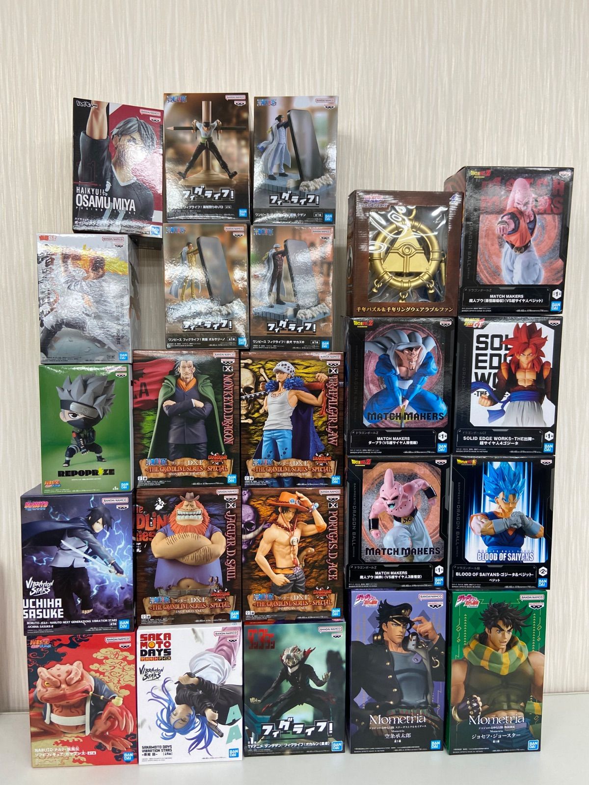未開封 ジャンプ フィギュア まとめ 計23点 ナルト サカモトデイズ