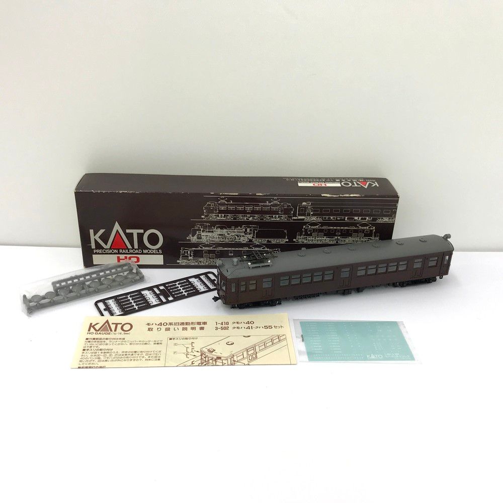 関水金属 KATO 1-410 クモハ40 HOゲージ 鉄道模型 外箱スレ・汚れ有