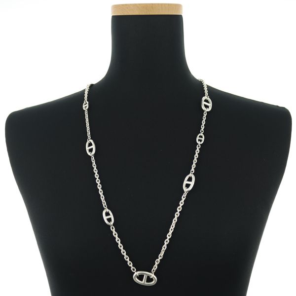 エルメス ネックレス シェーヌダンクルファランドール 80 ロング