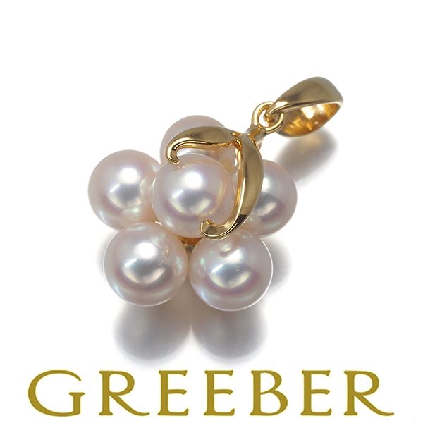 TASAKI タサキ ペンダントトップ パール 真珠 5.4-5.6mm K18YG #182679