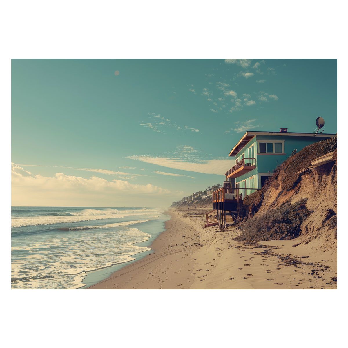 B1サイズ（約73x103cm）】【lh-poster-3185】【フレーム付き】海系