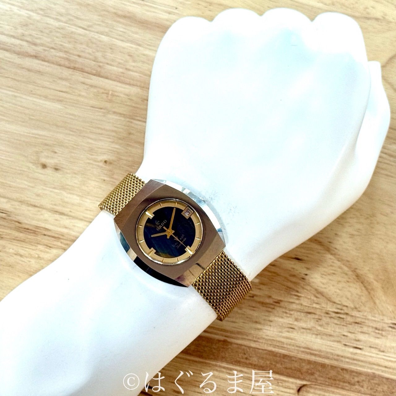 70s ラドー バルボアV 超硬ケース 自動巻き メンズウォッチ OH済