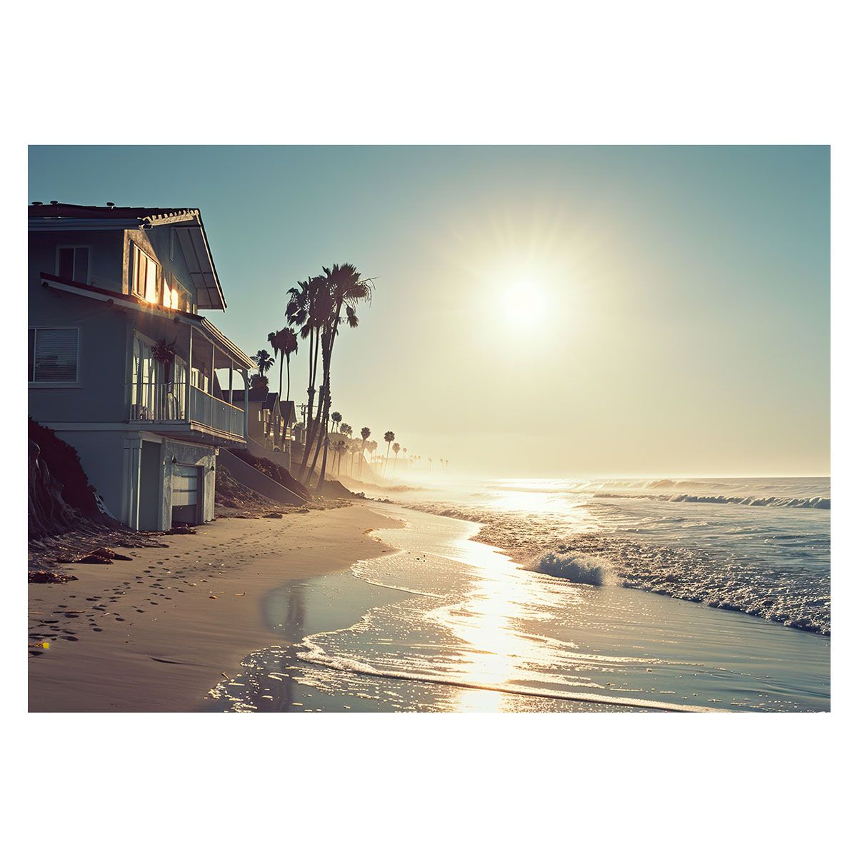 A1サイズ（約59x84cm）】【lh-poster-3198】【フレーム付き】海系