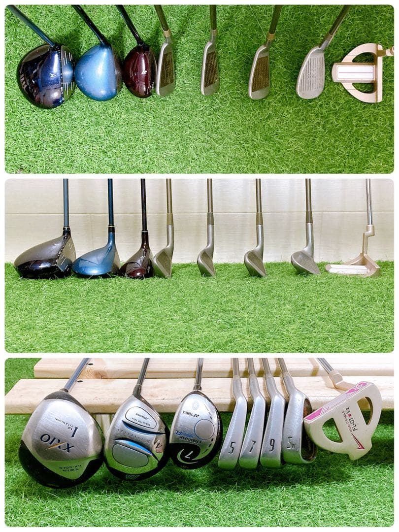 2.初心者オススメ ゴルフクラブ レディースセット 右利き バックゼクシオ