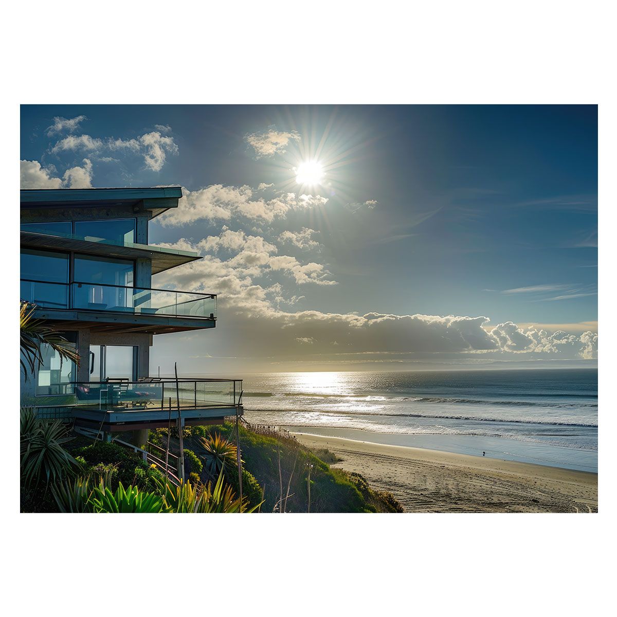 B2サイズ（約51x73cm）】【lh-poster-3203】【フレーム付き】海系