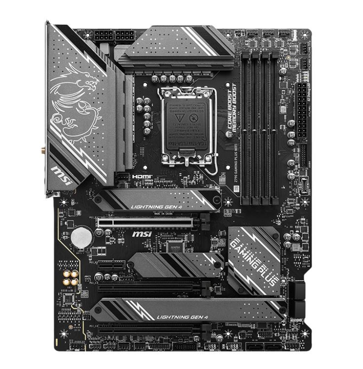 MSI Z 790 GAMING PLUS WIFI DDR 5 LGA 1700 Socket ATX Motherboard
