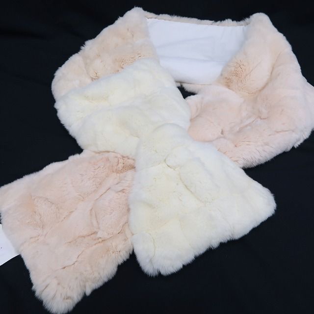 ❁tomihisa❁ ツモリチサト レッキスファー リボン 和洋装 ストール 頬ずりしたくなる ふわふわ甘いリボン”ショール 7351