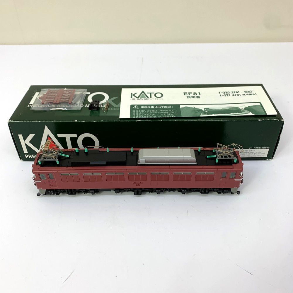 カトー KATO 関水金属 1-320 EF81 一般色 HOゲージ 鉄道模型 ※モーター