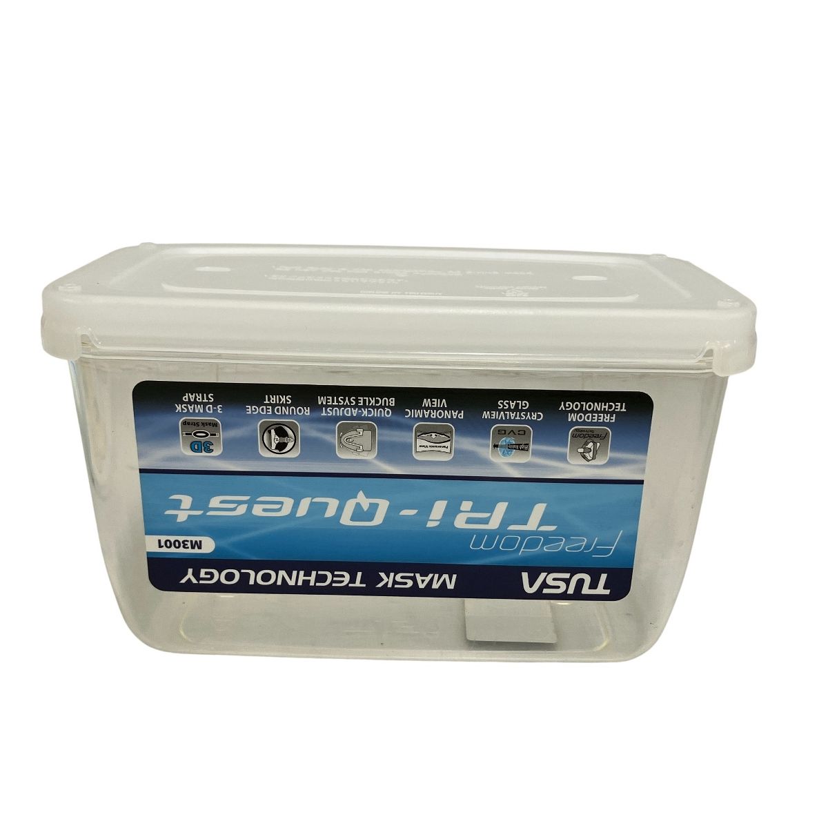 ダイビングマスク TUSA M 3001 DOM TRI-Quest スキューバダイビング スキンダイビング シュノーケリング ツサ