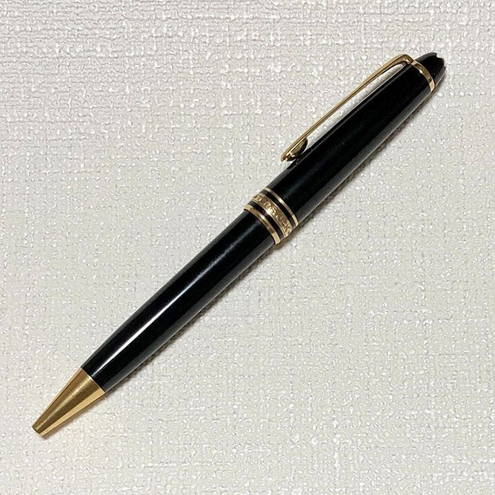  モンブラン ボールペン マイスターシュテュック クラシック164 ブラック ゴールド MONTBLANC ツイスト式 ドイツ製 筆記用具 筆記具 文房具 ブランド ネコポス配送 ボールペン本体 ボールペン