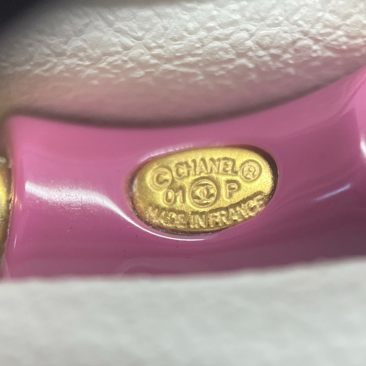 値下げ中】【美品】CHANEL シャネル リング スプリング ピンク 01P 約 