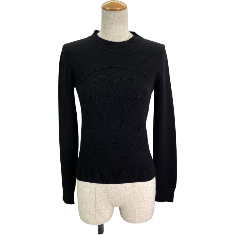 エルメス HERMES Hリフトカシミヤニットセーター 2H2631D1 ブラック