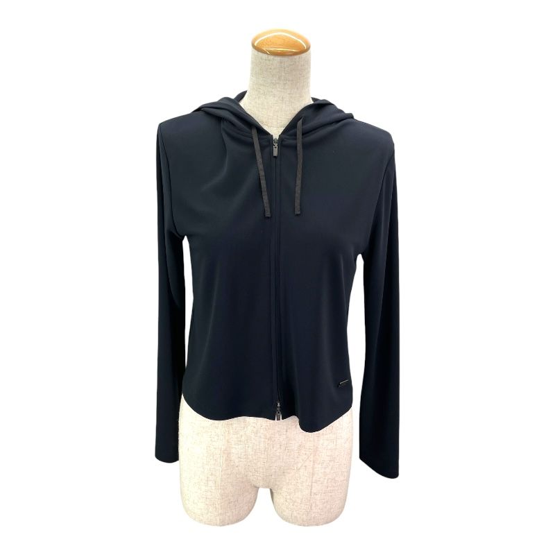 フォクシー ニューヨーク FOXEY YORK マットストレッチパーカー 41372 ブラック ポリエステル レディース パーカー