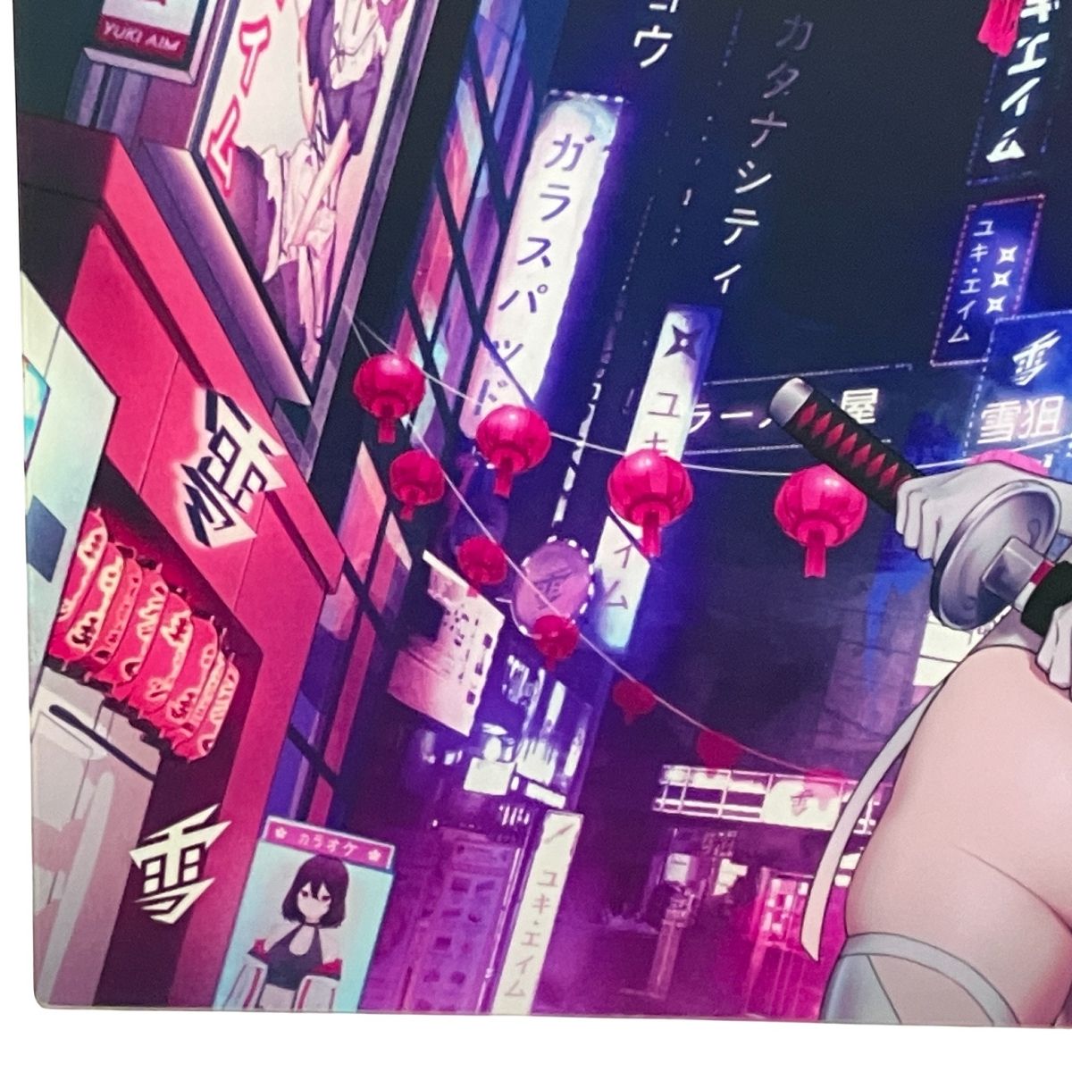 YUKI AIM KATANA 2024 PAD ゲーミング ガラス マウスパッド ユキ