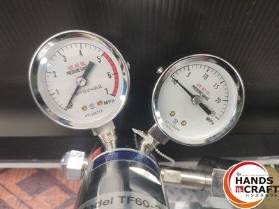 動作未 スリーフィールズ 窒素圧力調整機 TF 60-CCF 窒素ガス調整器 ハンズクラフ