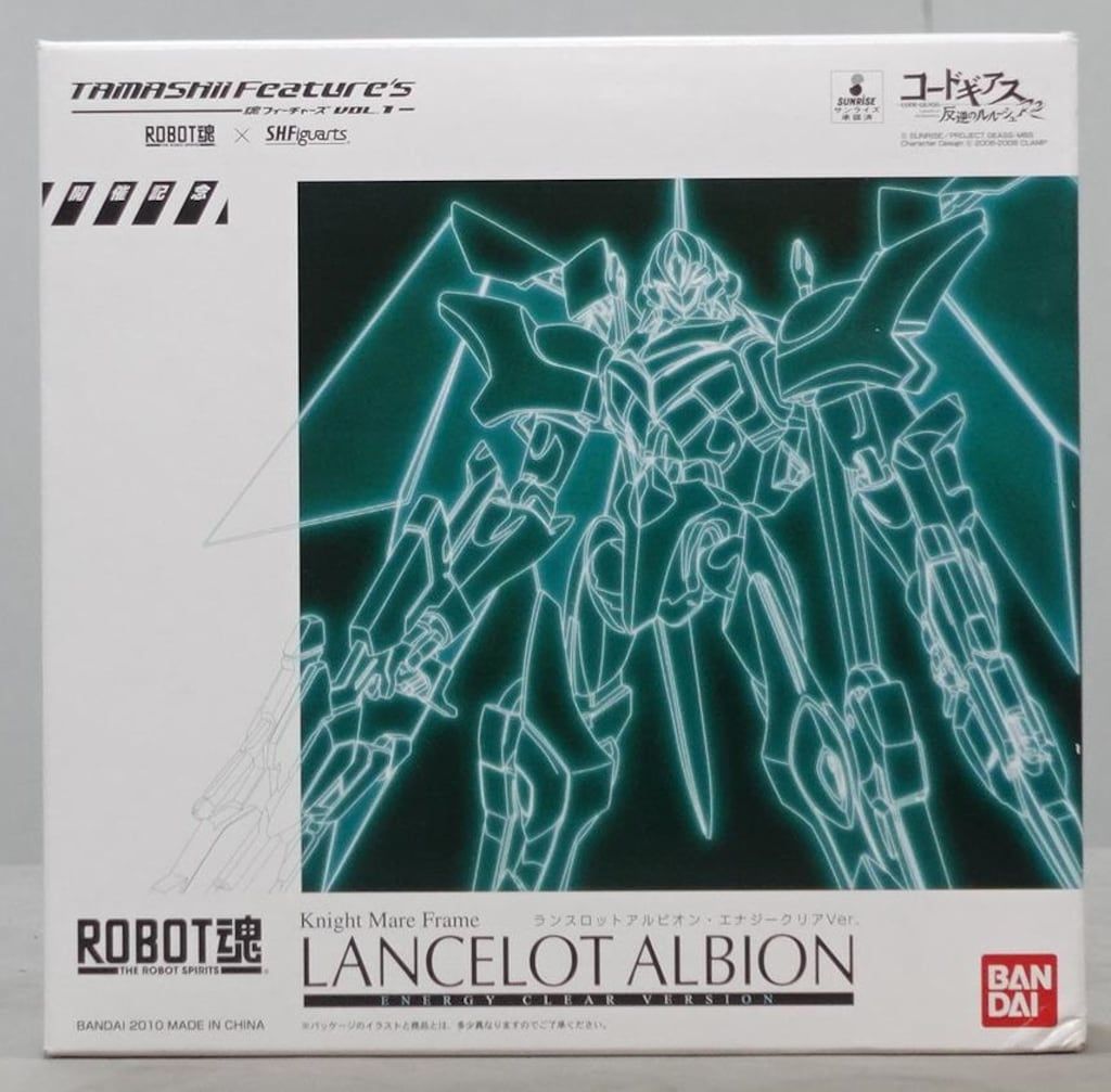 バンダイ ROBOT魂 ランスロットアルビオン(エナジークリアVer) SP