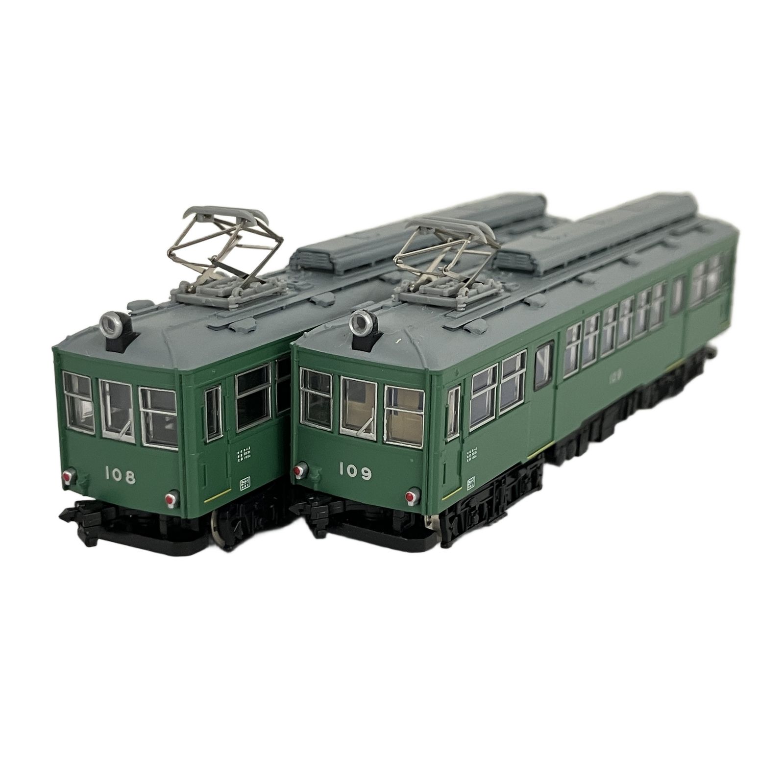 MODEMO NT 56 箱根登山鉄道 モハ2形 緑塗装 2輌セット 鉄道模型 N
