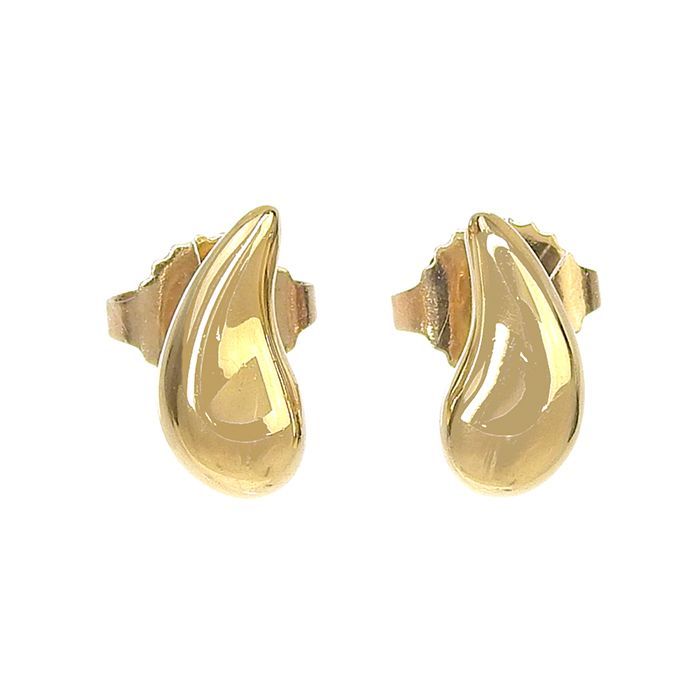 TIFFANY & Co. ティファニー ティアドロップ ピアス K18YG 750
