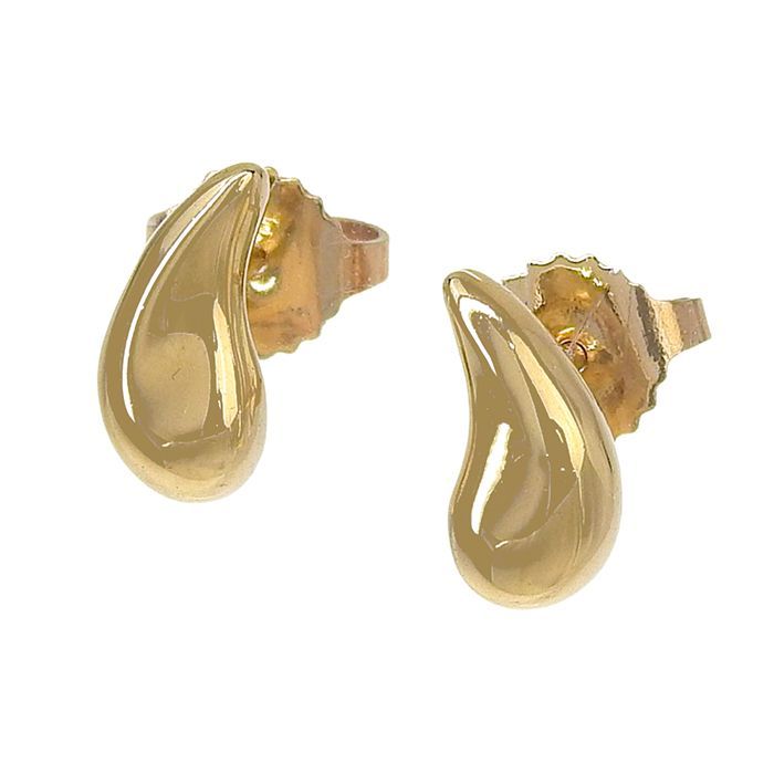 TIFFANY & Co. ティファニー ティアドロップ ピアス K18YG 750