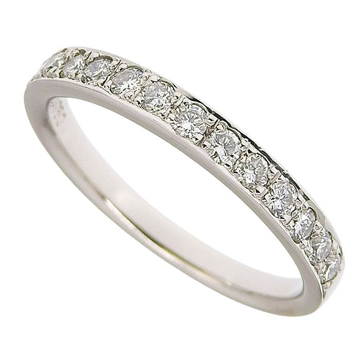 ヴァンドーム青山　プラチナ　ダイヤモンド　0.38ctエタニティリング VENDOME AOYAMA ヴァンドーム青山 ハーフエタニティ ダイヤ リング