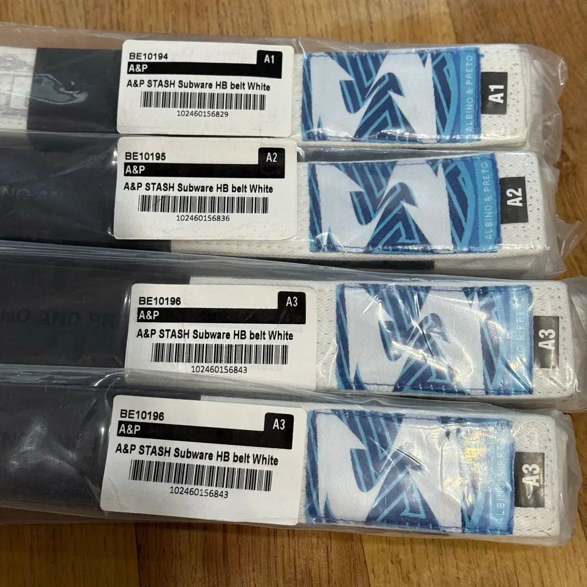 A-P x STASH SUBWARE 柔術 Jiu-Jitsu ベルト 白