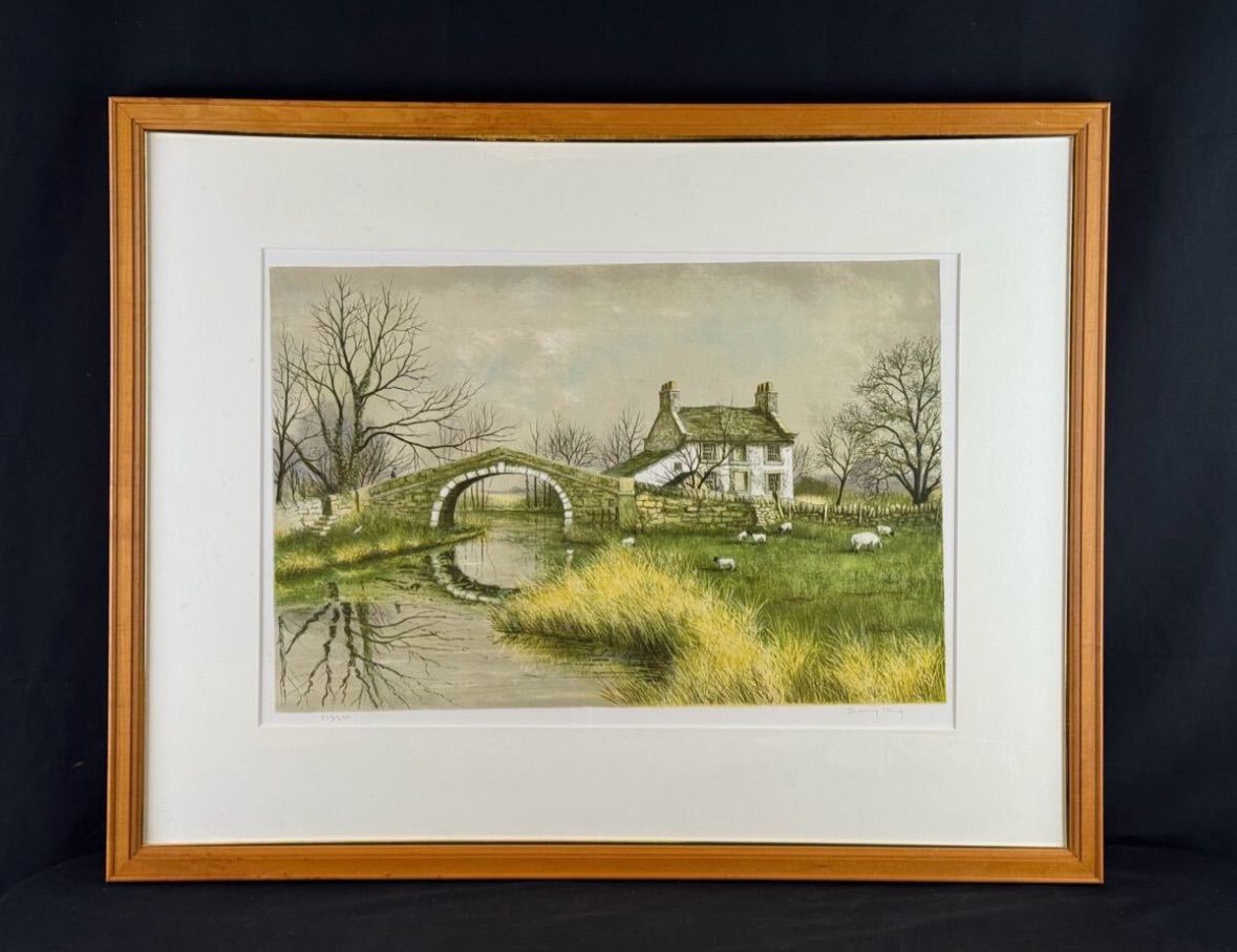 ジュレミー・キング「春」リトグラフ 12号 イギリス出身 風景画家