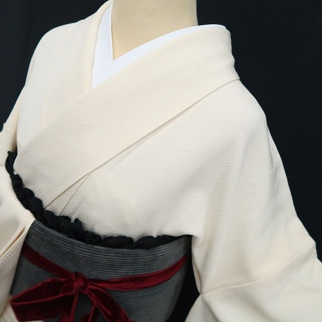 ❁tomihisa❁未着用 草野一騎 落款 牡丹 着物 正絹 成人式 トールサイズ 奥床しくて大胆不敵”振袖 7348