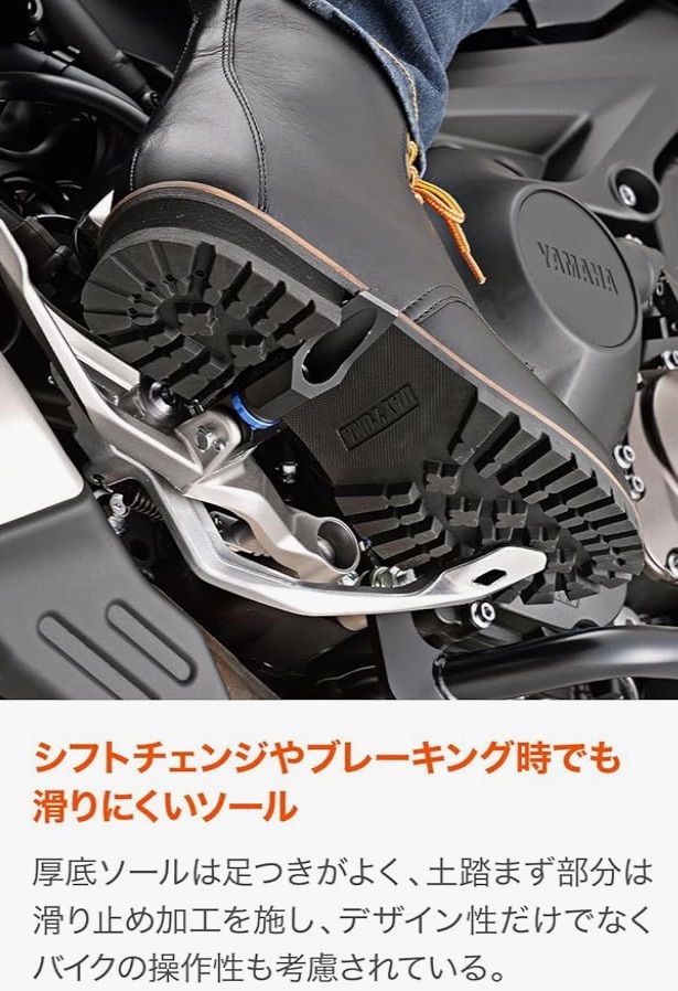 新品】デイトナ ショートブーツ 26㎝ サイドジップ HBS-003 96965 本革