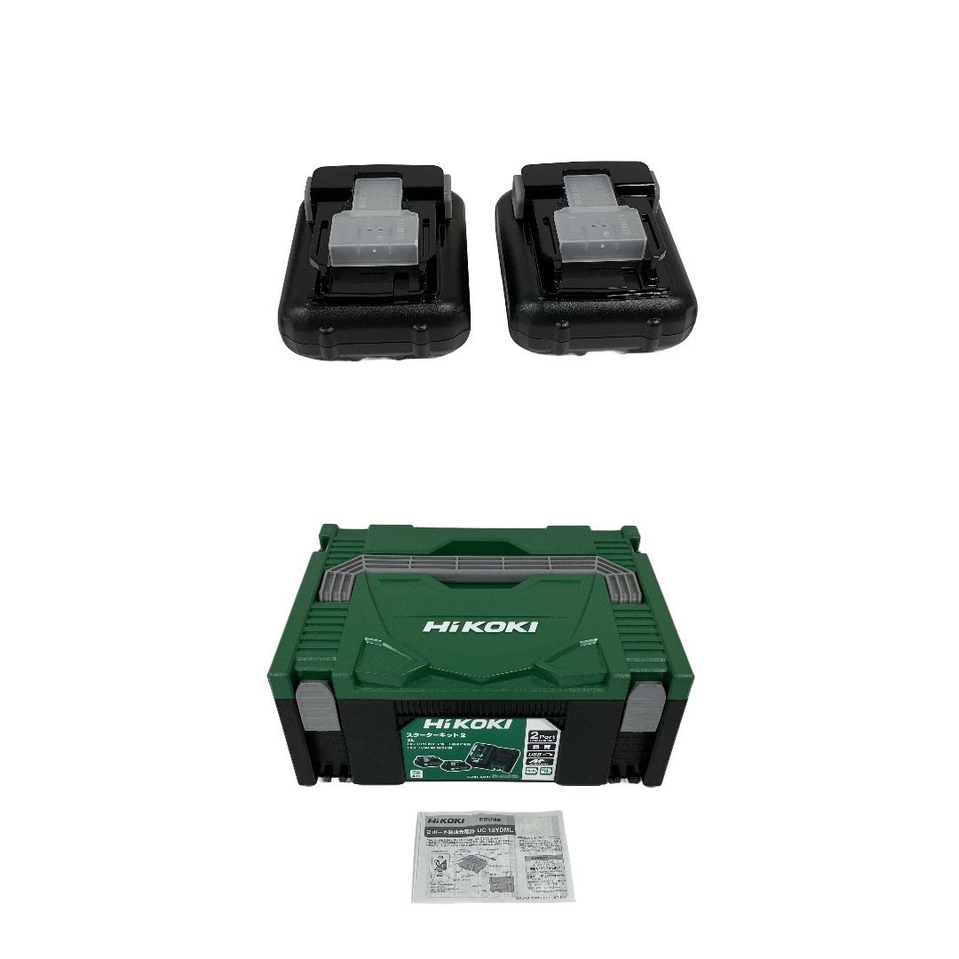 HiKOKI スターターキット2 バッテリー 充電器 セット 電動工具 ハイコーキ