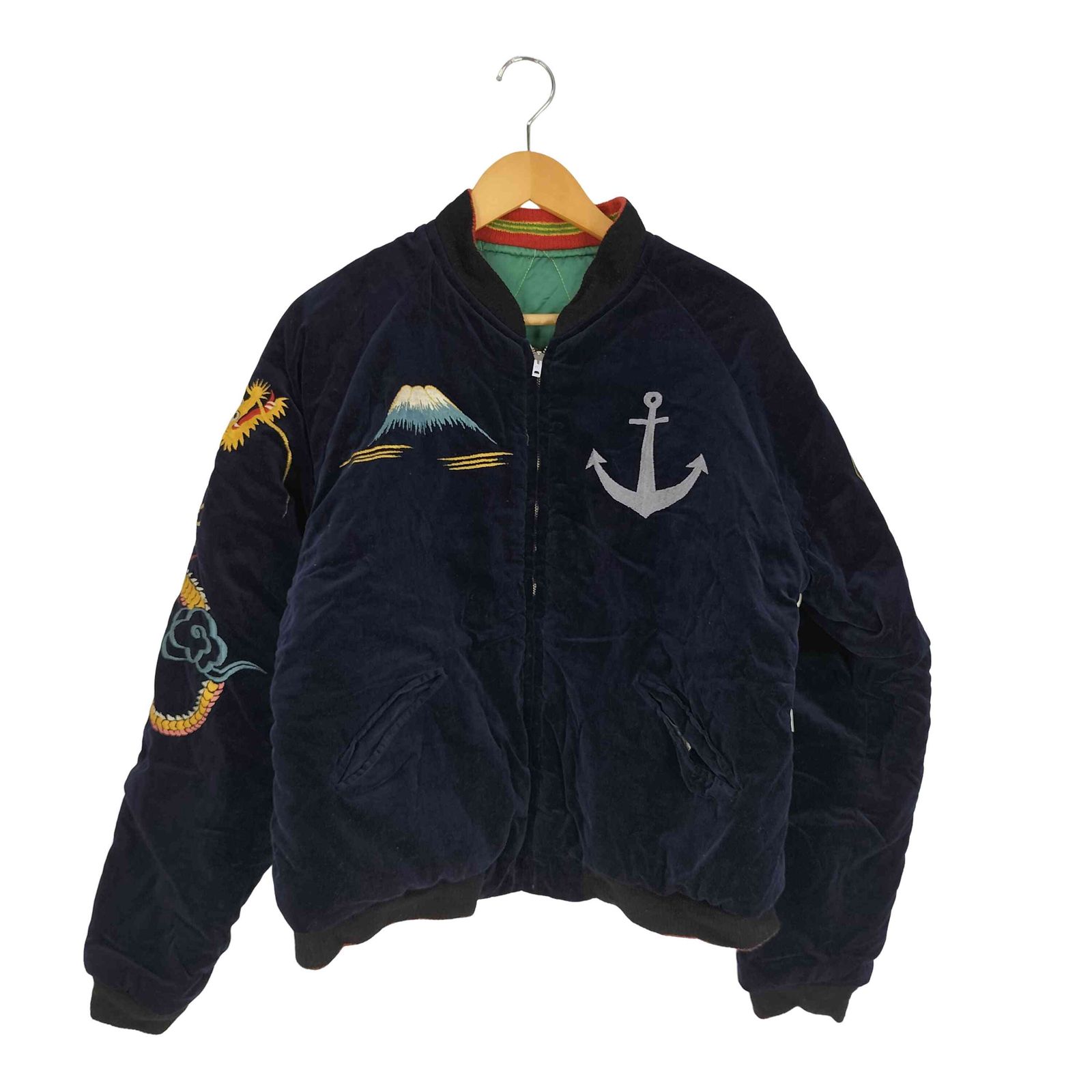 テイラートウヨウ TAILOR TOYO テーラー東洋 港商 SPECIAL EDITION SUKA NAVAL DRAGON×JAPAN MAP メンズ 特大