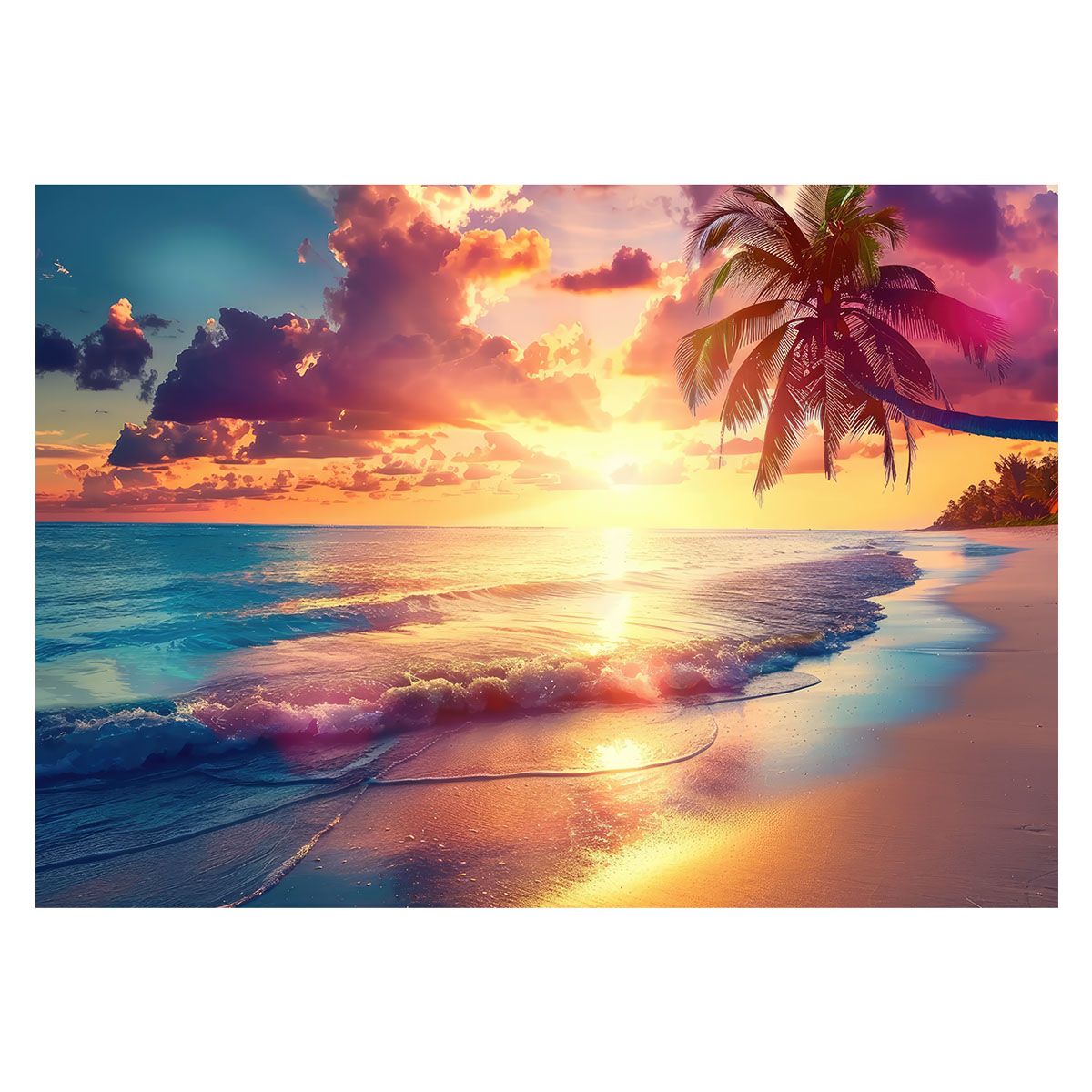 【A2サイズ（約42x59cm）】【lh-poster-3301】【フレーム付き】コースタル フォト さわやか 海系 サーフ ポスター 波 ビーチ 海岸 オーシャン ブルー 景色 サーフィン インテリア アート