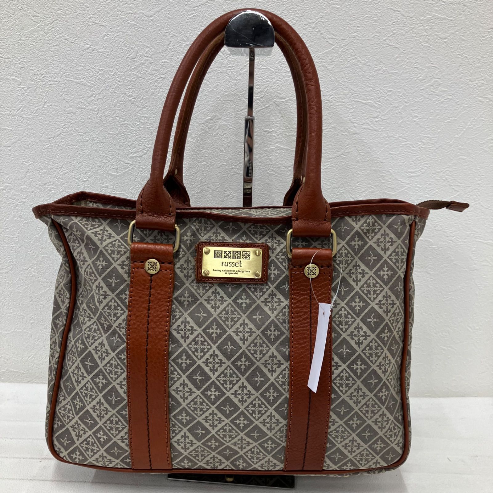 7145 russet ラシット ハンドバッグ トートバッグ ブラウン レザー 