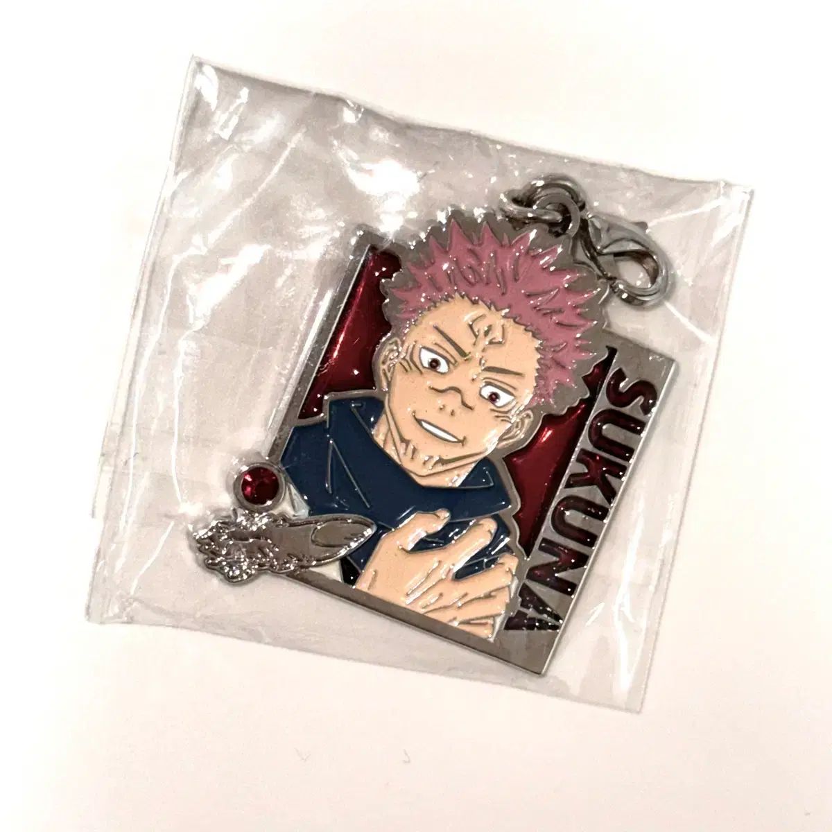 呪術廻戦 宿儺 ユニバーサルスタジオ メタル チャーム USJ キーホルダー