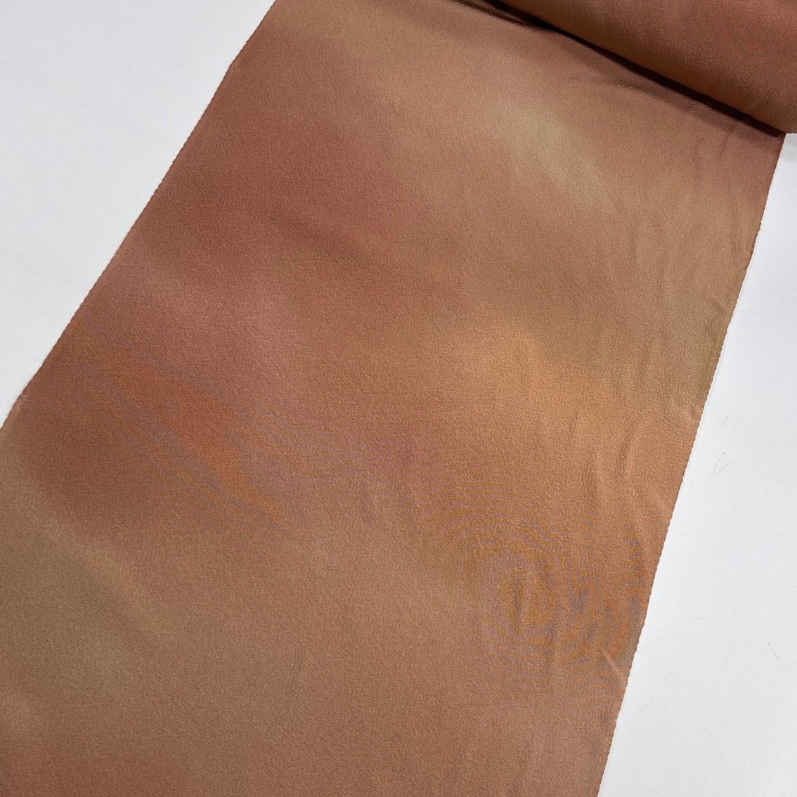 反物 小紋 八掛付き 齋藤三才 着尺 1本 正絹 着物 同梱 リメイク用 和裁 M 165