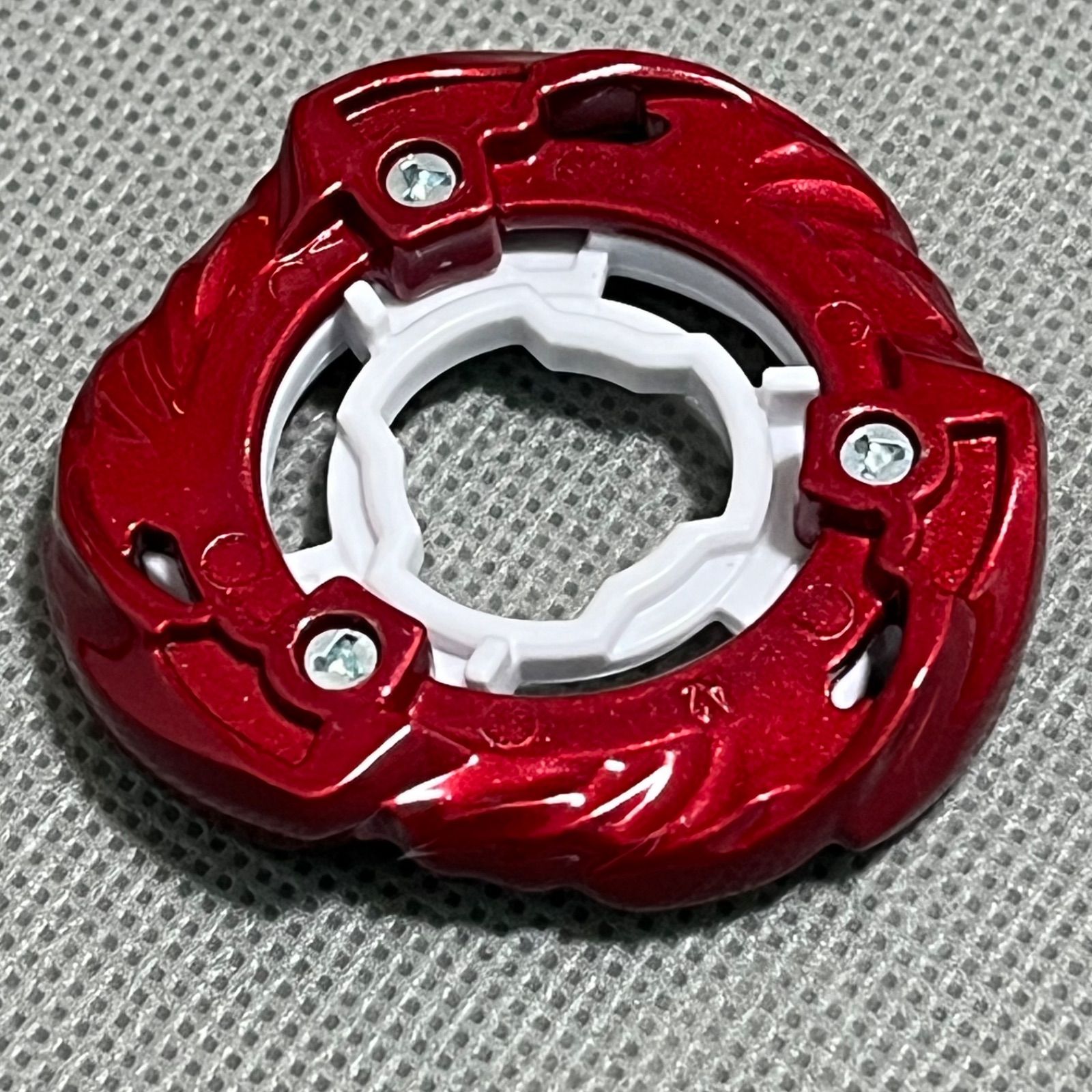 ベイブレードX メインブレード/ブラスト メタルコート:レッド - メルカリ