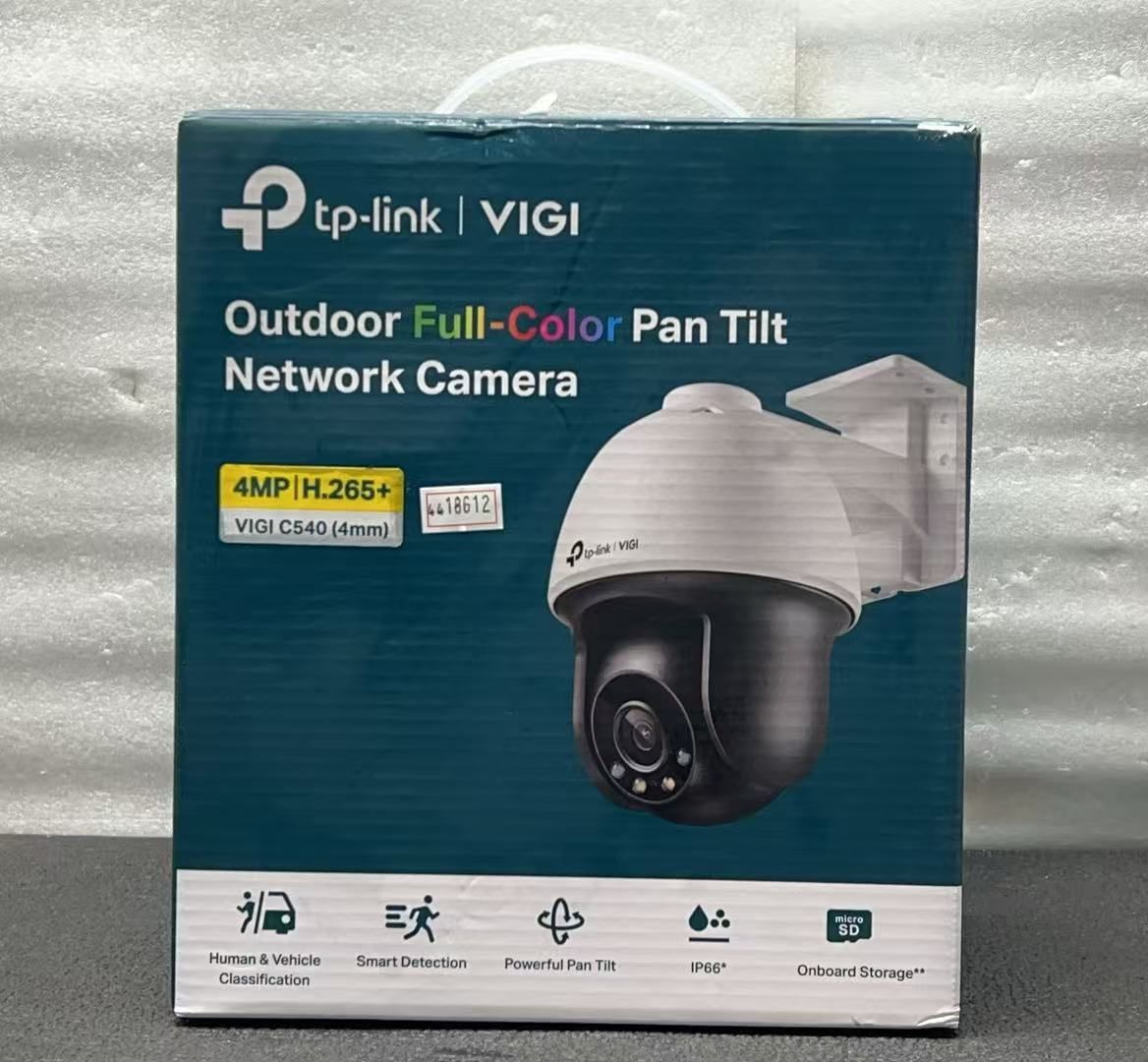 TP-Link VIGI C 540 ネットワークカメラ 4 MP屋外用 4418612