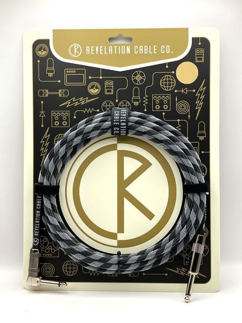 Revelation Cable レべレーション ケーブル Monochrome Limited Edition Canare GS 6 15 ft S L 長さ4 m 品