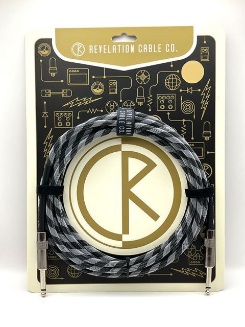 Revelation Cable レべレーション ケーブル Monochrome Limited Edition Canare GS 6 10 ft S 長さ3 1 m 品