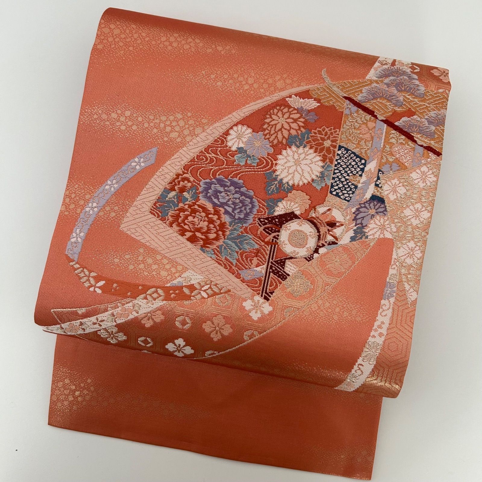 送料込【逢絢亭・新品】茶道具 茶碗 楽焼 槍梅の絵 吉村楽入 共箱入り