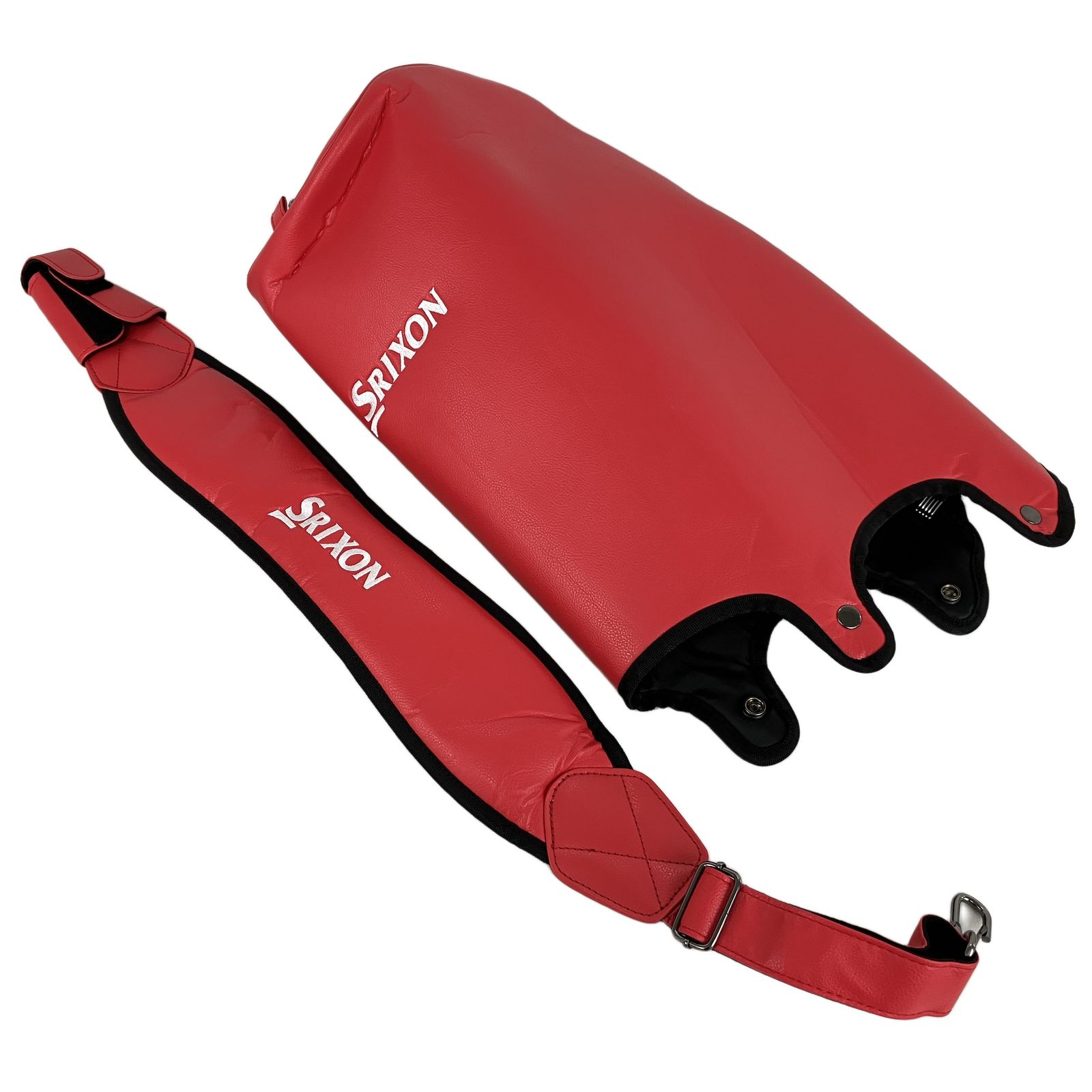 Srixon 赤色 キャディバッグ DUNLOP SRIXON GGC-S188 キャディバッグ 10型 レッド ダンロップ