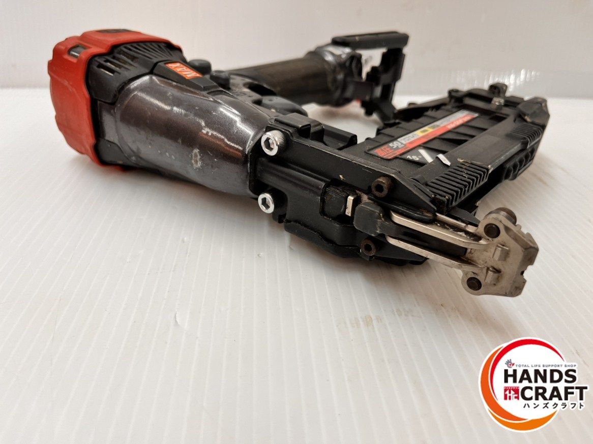  マックス MAX 50 mm 高圧フロアネイラ HA F 3 D 25～50 高圧 釘打機 本体のみ 品 スパナセット 空気圧工具 釘打機 エアーツール