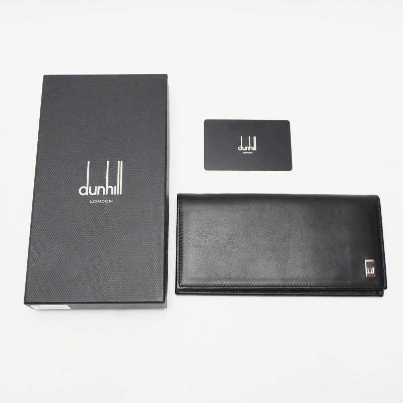 dunhill 長財布とコインケース dunhill ダンヒル コインケース/カードホルダー付き レザ― 二つ折り長