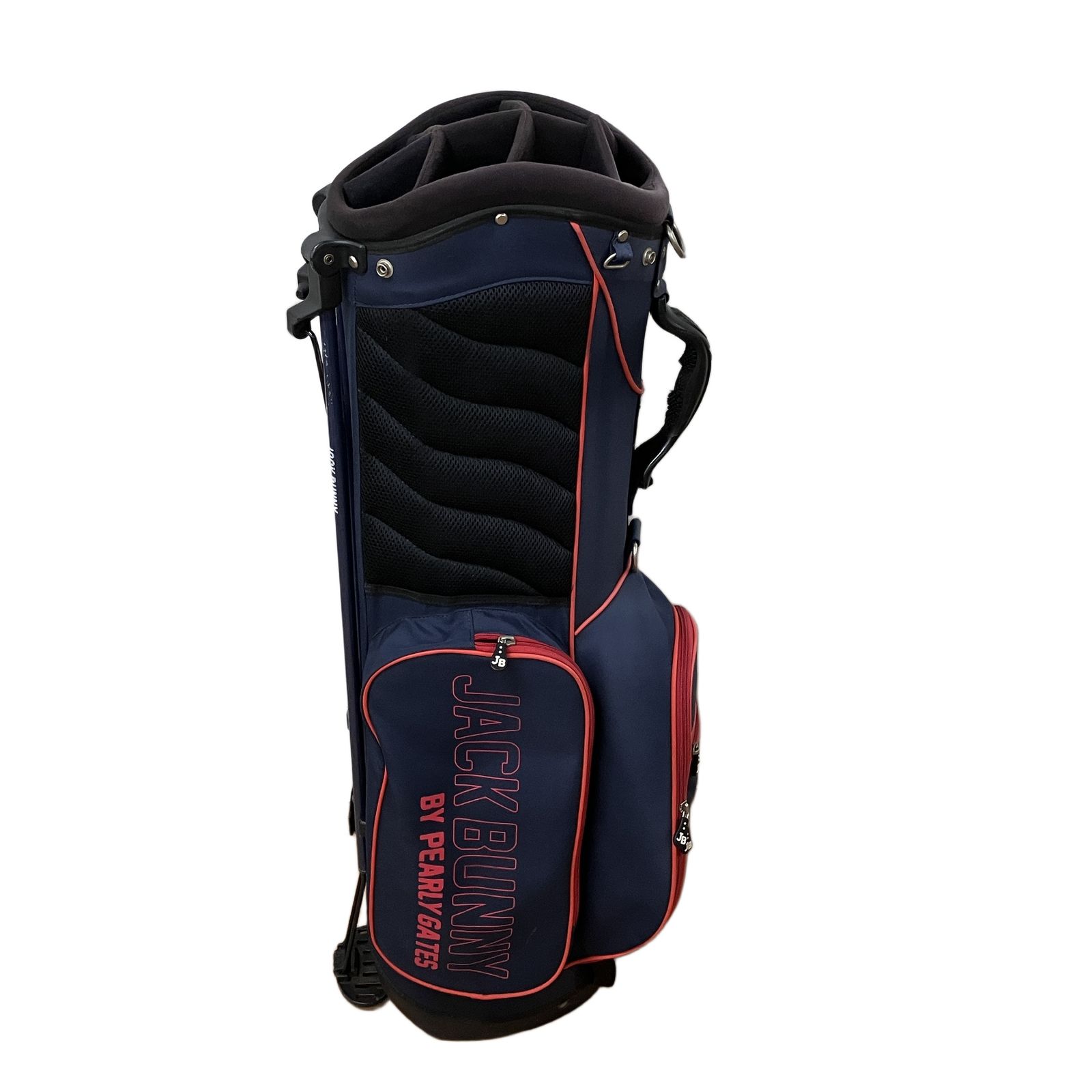 JACK BUNNY ジャックバニー スタンド式 キャディバッグ 9.5型 ネイビー