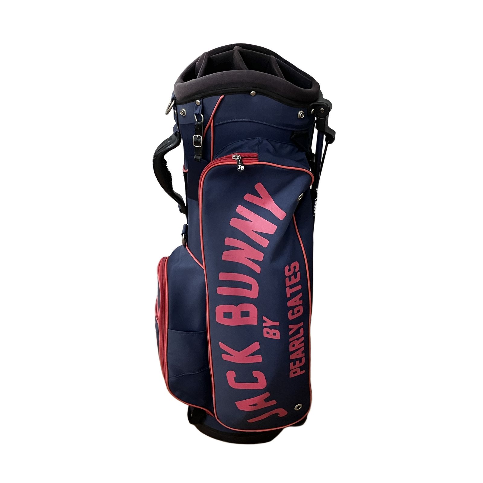 JACK BUNNY ジャックバニー スタンド式 キャディバッグ 9.5型 ネイビー