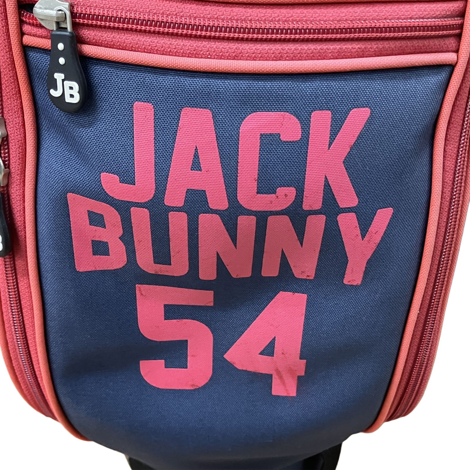 JACK BUNNY ジャックバニー スタンド式 キャディバッグ 9.5型 ネイビー