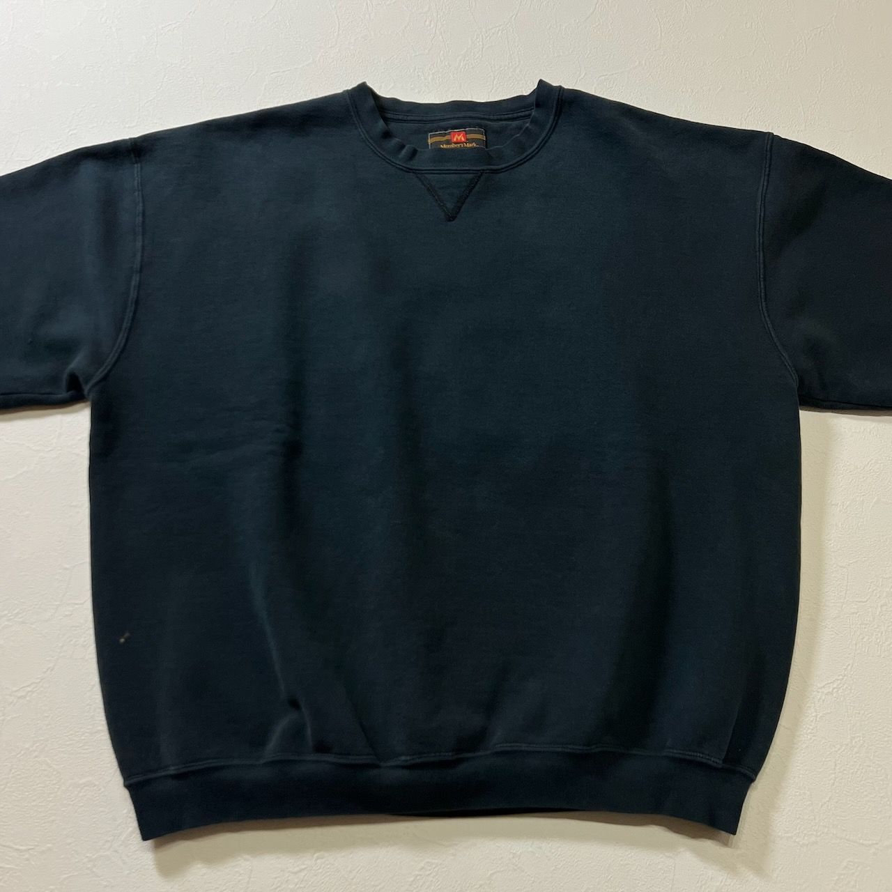 Member's Mark BY RUSSEL 脱色 無地 ブランク スウェット トレーナー
