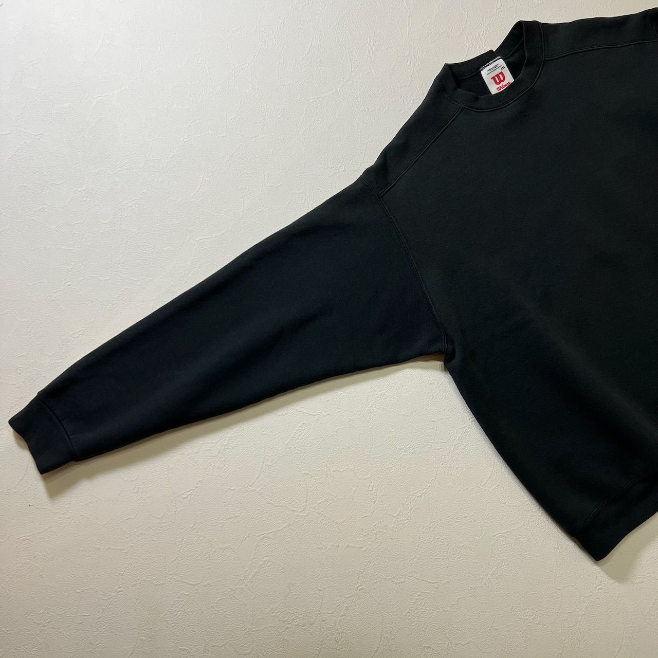 wilson 無地 ブランク スウェット トレーナー ウィルソン ブラック XXL