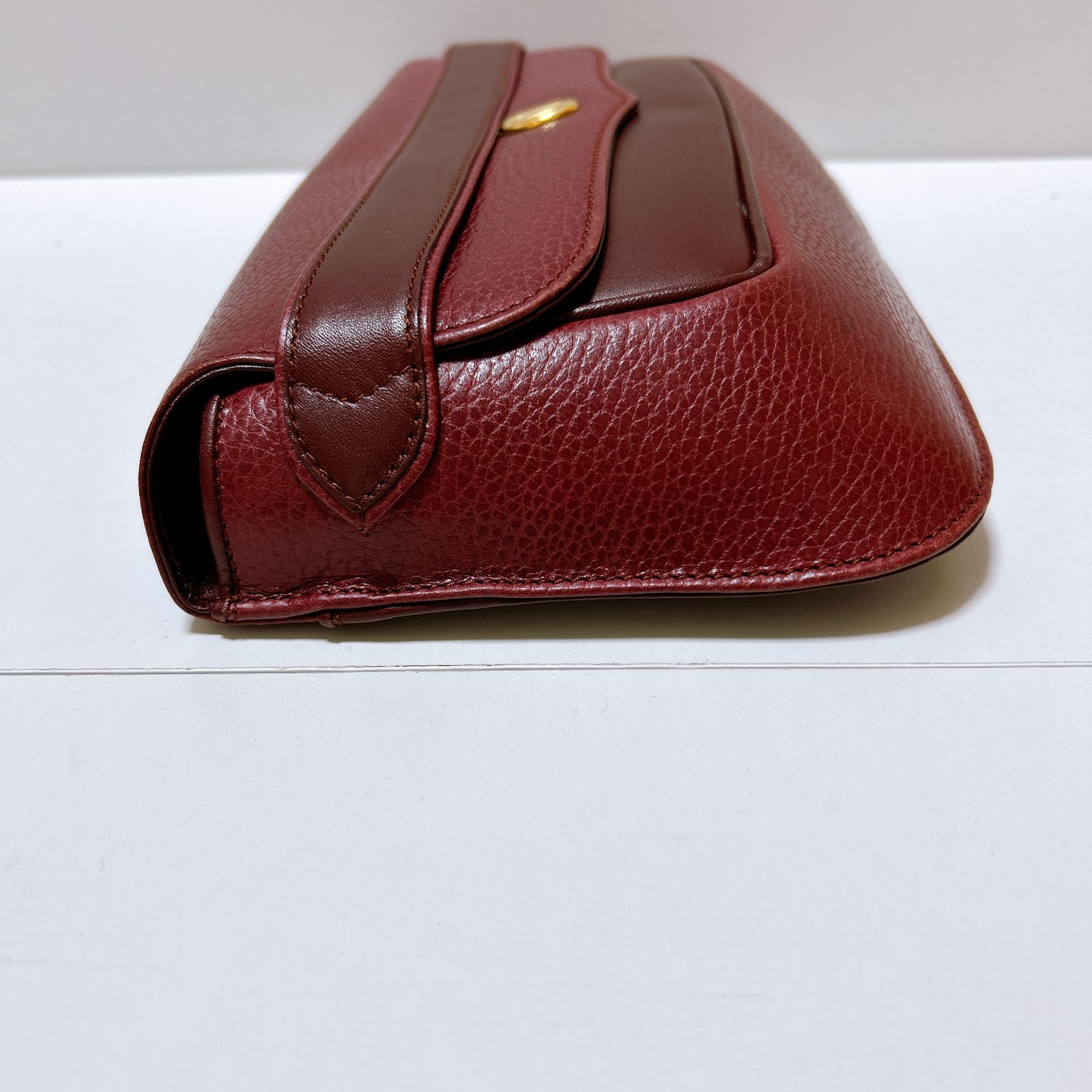 Cartier カルティエ マストライン バッグ クラッチバッグ ボルドー