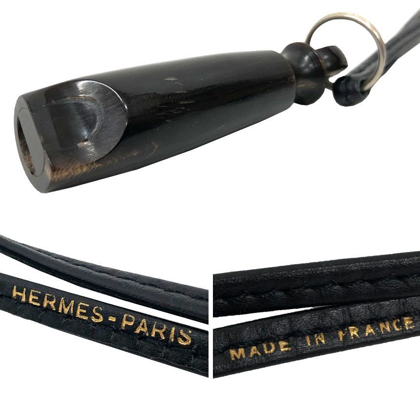 HERMES エルメス シフレ ホイッスル 笛 ネックレス ペンダント