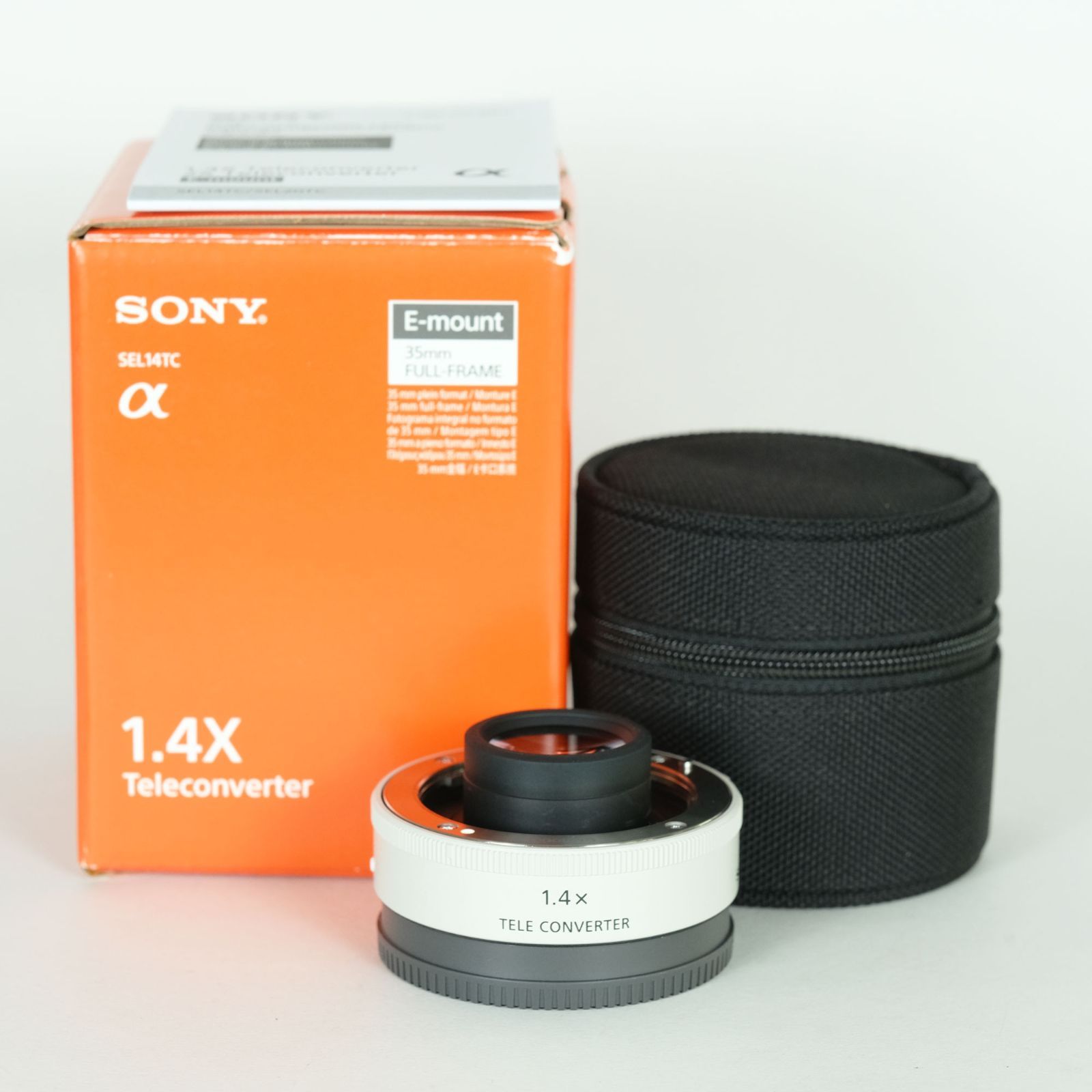 美品] SONY 1.4x Teleconverter SEL14TC / ソニーEマウント - メルカリ